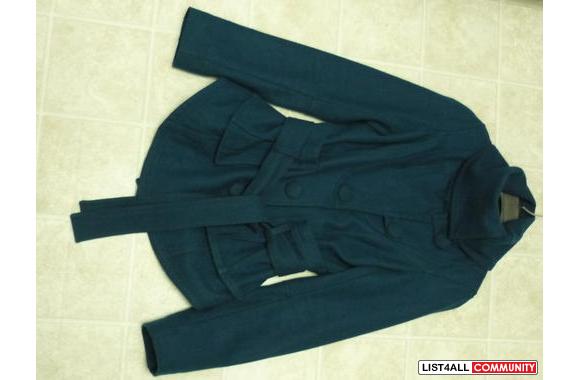 ONLY belted peacoat in size XS