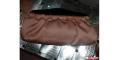 Furla pink satin clutch