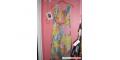 Milly New York silk multi-colour dress