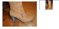 Diesel tan/brown leather tall boots