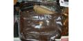 Coach ergo brown patent leather hobo