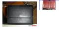 Cartier black leather wallet
