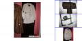 Louis Vuitton 2-piece white cotton blazer and skirt ensemble