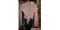 Juicy Couture pink cashmere wrap sweater