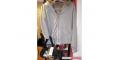 Juicy couture brown and grey rabbit fur hoody