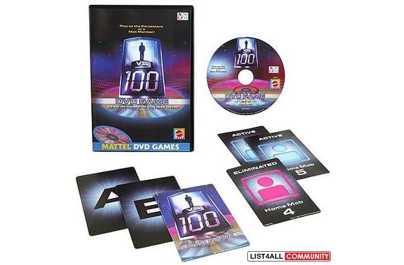 1 Vs. 100 DVD board game, based on hit NBC show. P