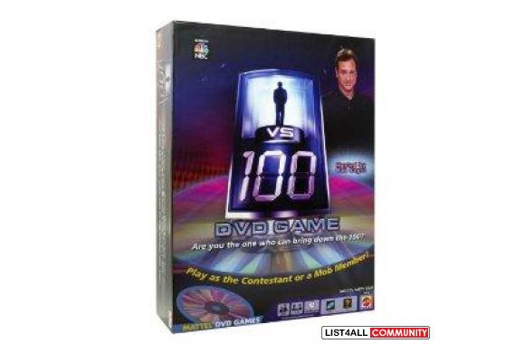 1 Vs. 100 DVD board game, based on hit NBC show. P