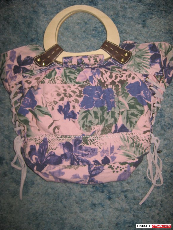 guess plaid purse