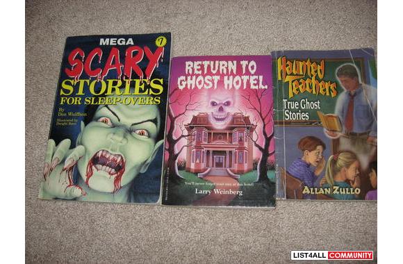 3 &quot;Haunted/Ghost story type books&quot; for preteens