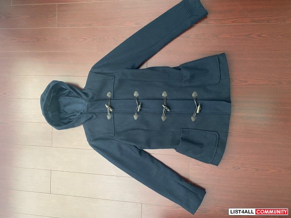 GAP TOGGLE JACKET - NAVY BLUE, SIZE XS