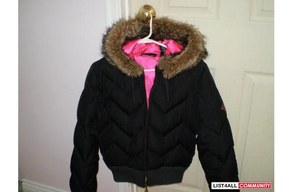 DKNY Bomer Jacket with fur