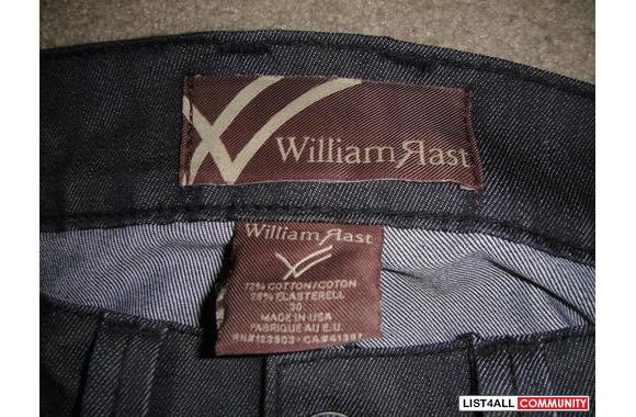 FS: Authentic Mens William Rast Jeans sz