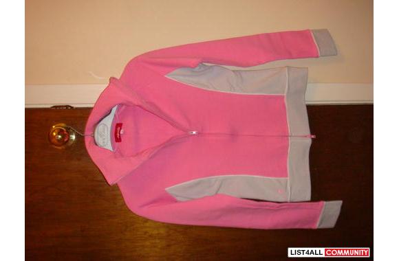 Pink & Silver Mystic Zip-Up- size small- new, 