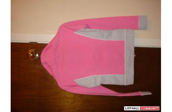 Pink & Silver Mystic Zip-Up- size small- new, 