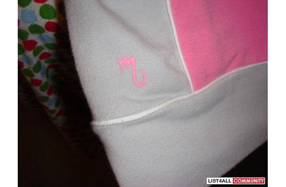 Pink & Silver Mystic Zip-Up- size small- new, 