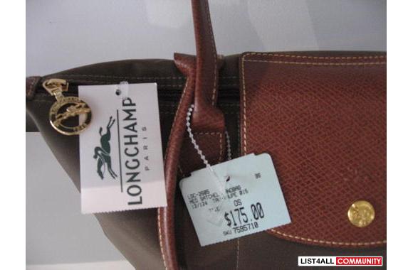 LONGCHAMP paris women's medium satchel handbag