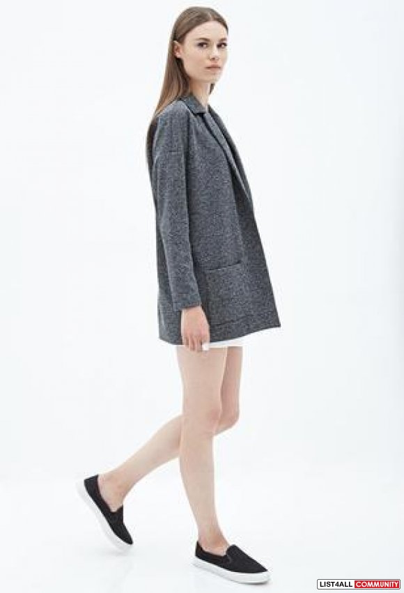 boucle boyfriend coat