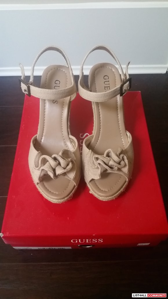 Size 5.5 GUESS Wedge Heels