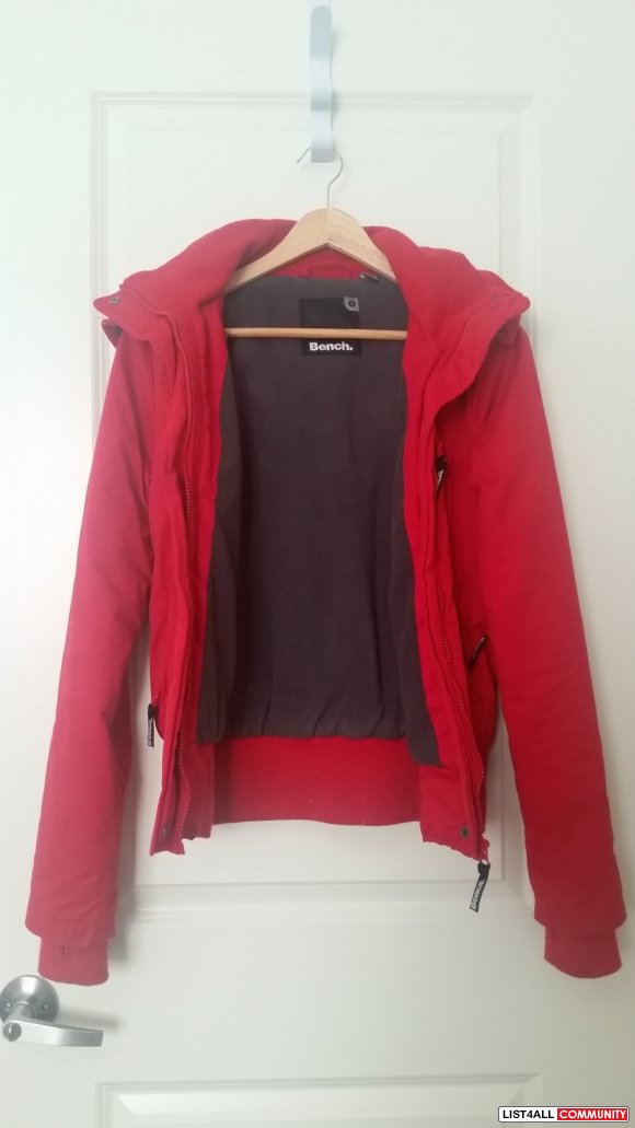 Size S Red BENCH Winter Jacket
