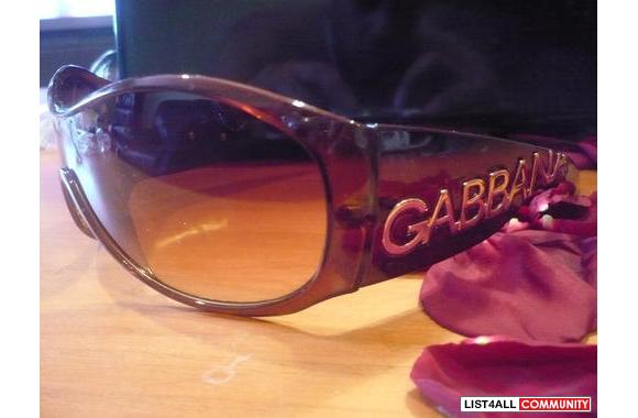 Brand New DOLCE &amp; GABBANA Sunglasses