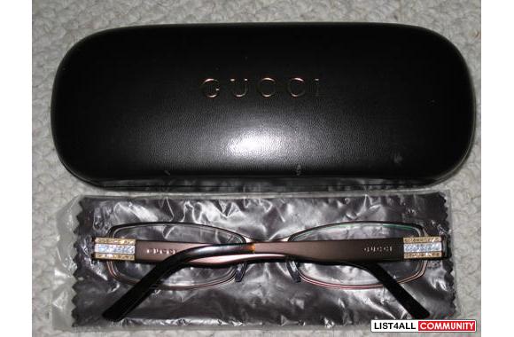 ***Brand New Authentic Gucci Frame With Rhinestone