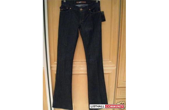 Rock & Republic Kasandra Whiskey Blue Metallic