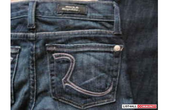 Rock &amp; Republic Turmoil Blue Pink Jeans (23)