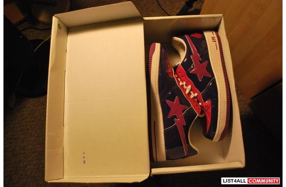 Bapestas perfect condition 10/10 bought these 4 months ago and used th