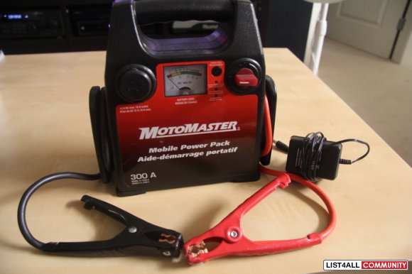 Manual for motomaster battery charger