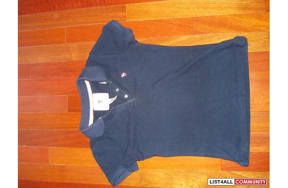 Abercrombie Fitted navy polo