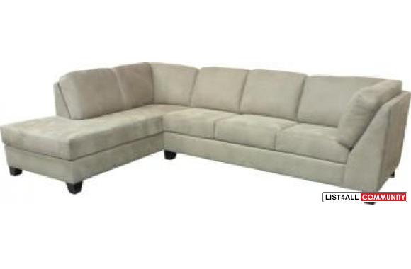 ON SALE &ndash;&nbsp; 2 Piece&nbsp;Sectional with Extended Chaise -