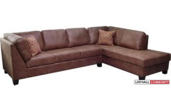 ON SALE &ndash;&nbsp; 2 Piece&nbsp;Sectional with Extended Chaise -