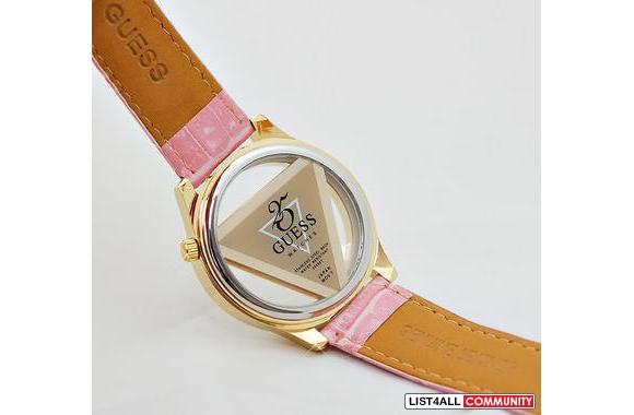 GUESS PINK AND GOLD WATCH!!