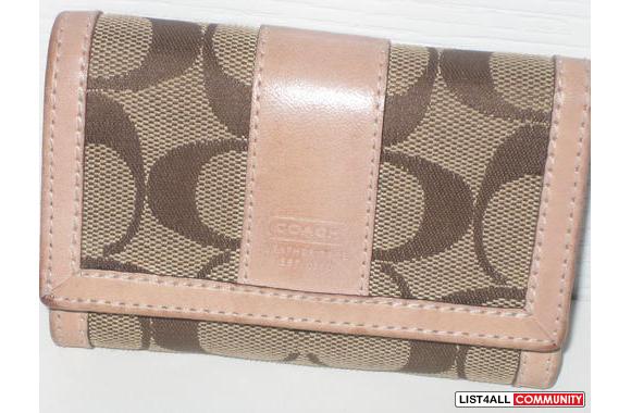 how to know coach wallet is authentic