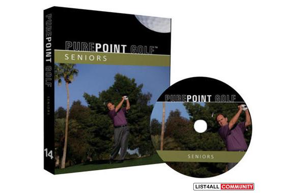 The &quot;Seniors Golf&quot; DVD package from PurePoint Golf will teac