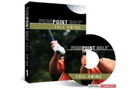 The &quot;Full Swing&quot; Package from PurePoint Golf is an updated, 
