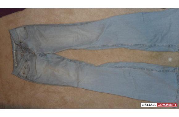 light blue jeanssize'3