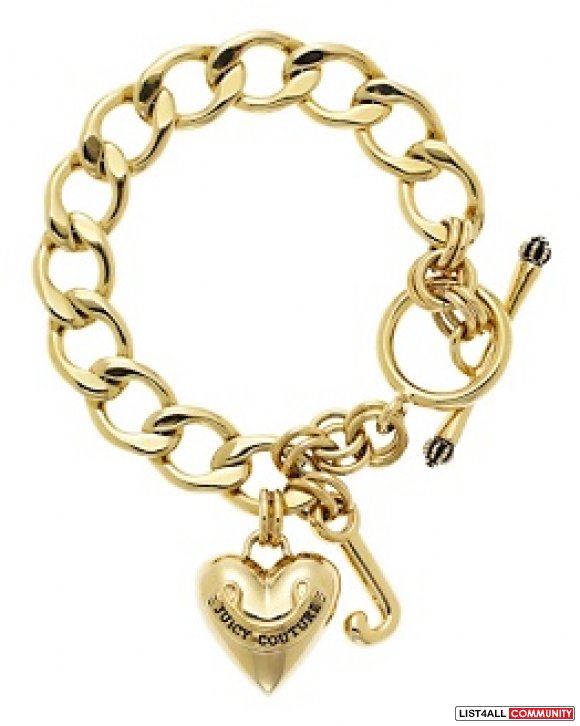 juicy gold starter charm bracelet -COMES WITH BOX