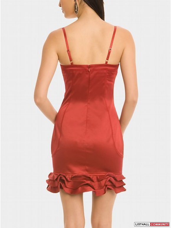 Marciano Red Corset Dress - XS Marciano Red Corset Dress - XS