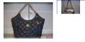 Chanel CoCo Cabas Large Black Vinyl Patent bag