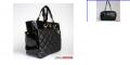 Chanel CoCo Cabas Large Black Vinyl Patent bag