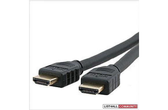 High Speed HDMI 1.3a Category 2 Certified Cable 28AWG - 6ft w/Ferrite 
