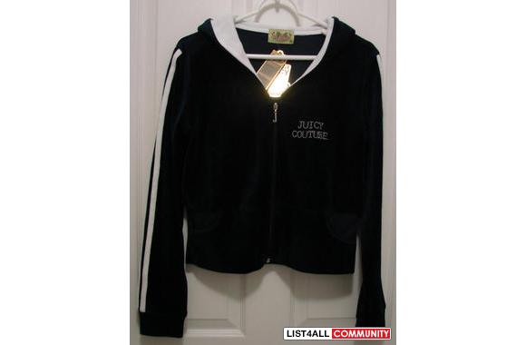 Joucy 2 pcs hoody &nbsp;volour navy blue&nbsp; new