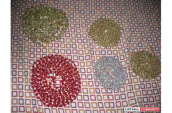 Christmas Decoration Lotwrapping beadshave 5 kinds