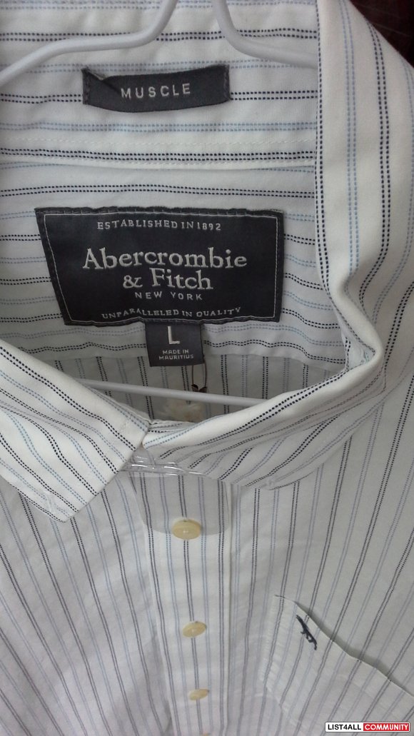 Men's Abercombie & Fitch Brand New With Tag $35 each size L
