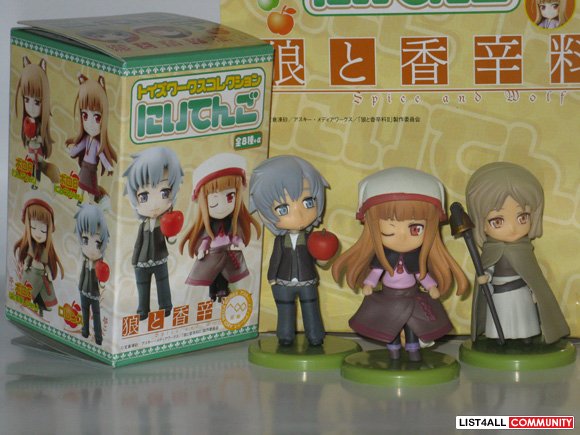 Spice and Wolf 2 Toy's Works Collection 2.5 Trading Figures NORA Only