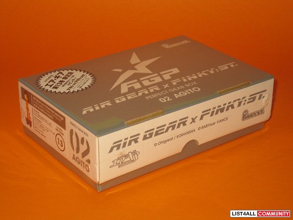 Limited Edition Air Gear x Pinky Street Volume 13 Manga + Figure set