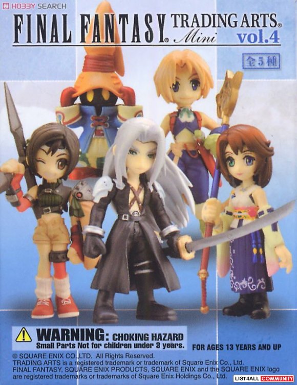 final fantasy trading arts figures