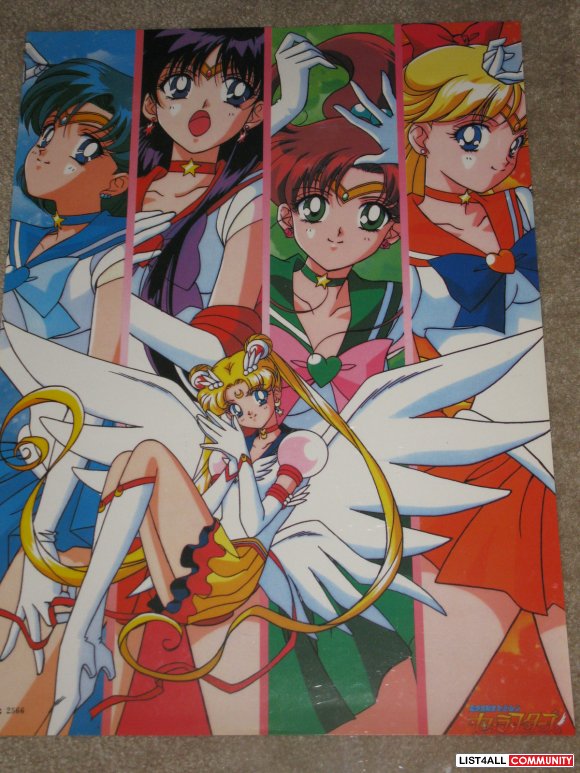 Anime Poster - Sailormoon SailorSTARS Group (Inner Senshi)