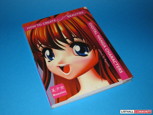 How to Create Virtual Beauties - Digital Manga Characters Artbook